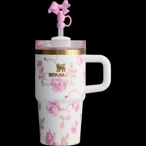 Stanley x LoveShackFancy Flowstate Quencher 20oz Tumbler RibbonRosa